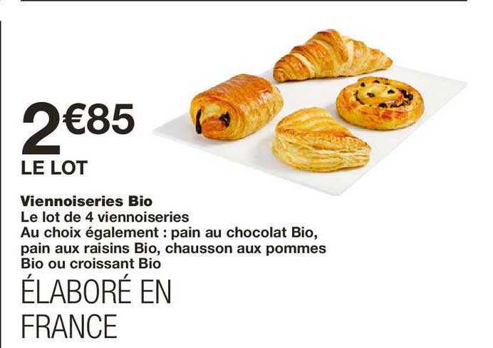 Viennoiseries Bio