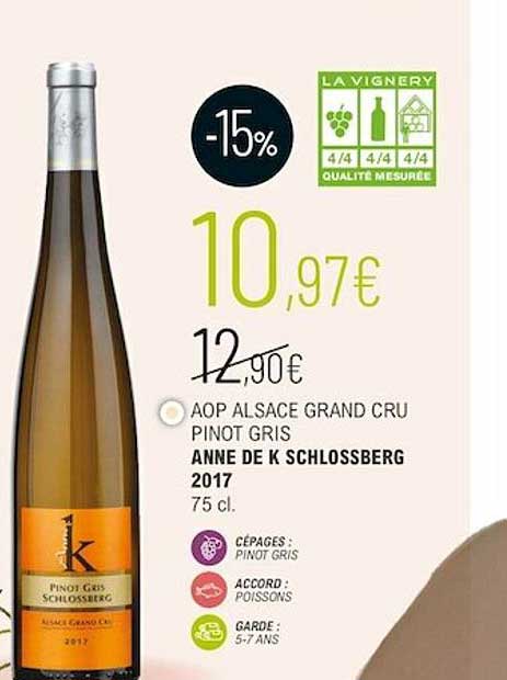 aop alsace grand cru pinot gris anne de k schlossberg 2017