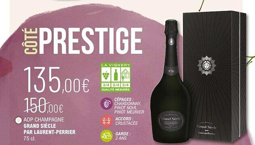 aop champagne grand siècle par laurent-perrier