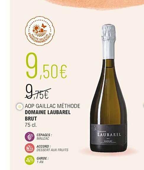 aop gaillac méthode domaine laubarel brut