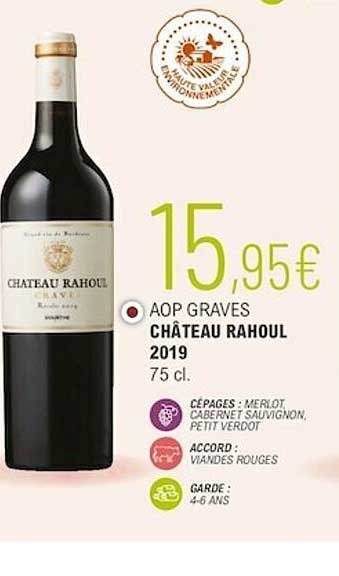 aop graves château rahoul 2019