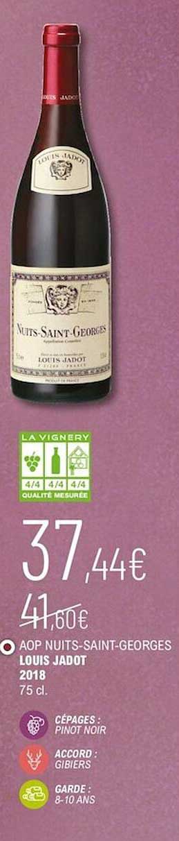 aop nuits-saint-georges louis jadot 2018