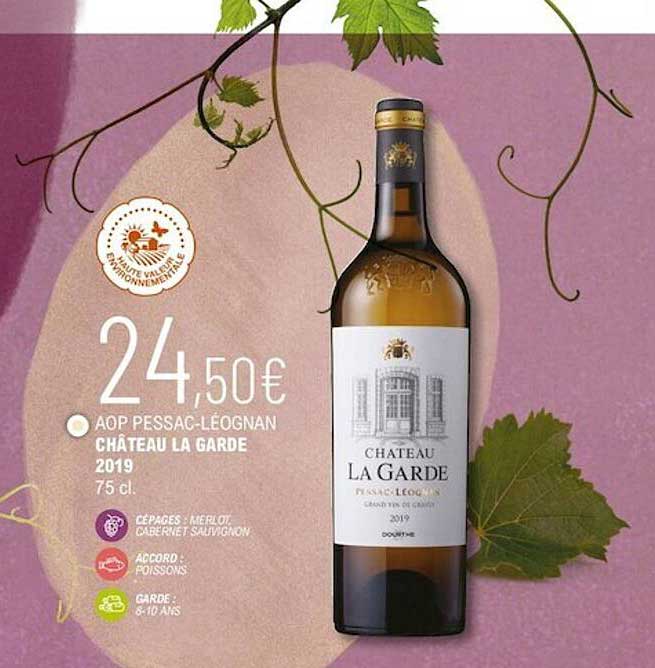 aop pessac-léognan château la garde 2019