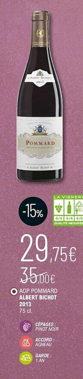 aop pommard albert bichot 2013