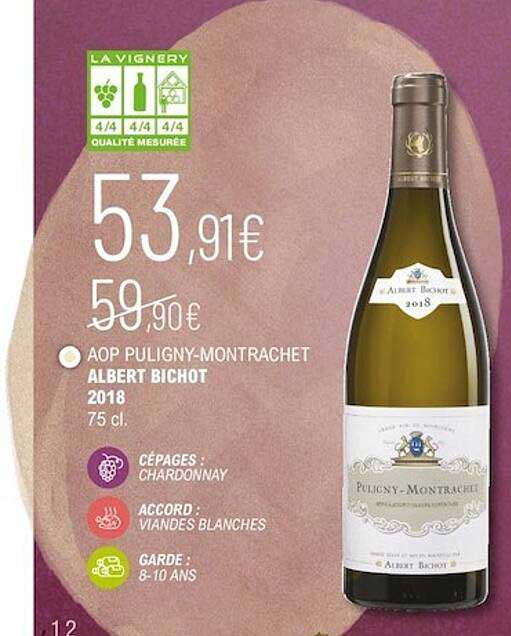 aop puligny-montrachet albert bichot 2018