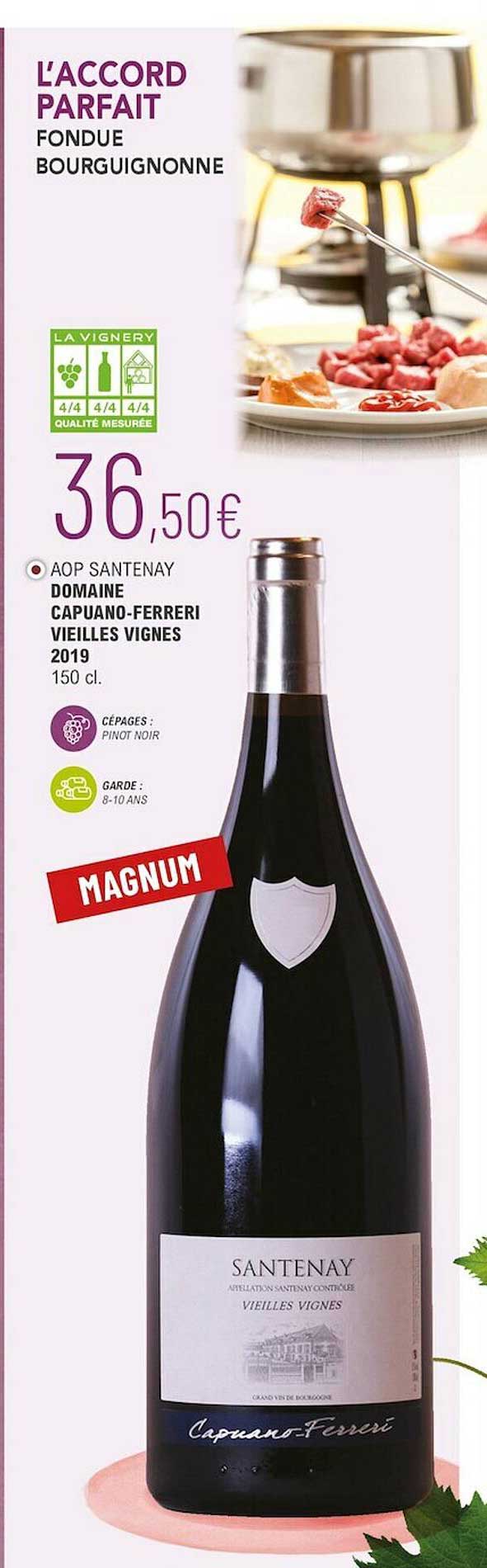 aop santenay domaine capiano-ferreri vieilles vignes 2019