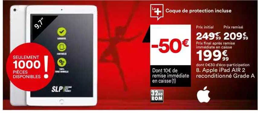 apple ipad air 2 reconditionné grade a