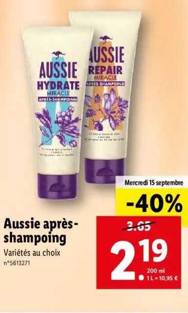 aussie après-shampoing