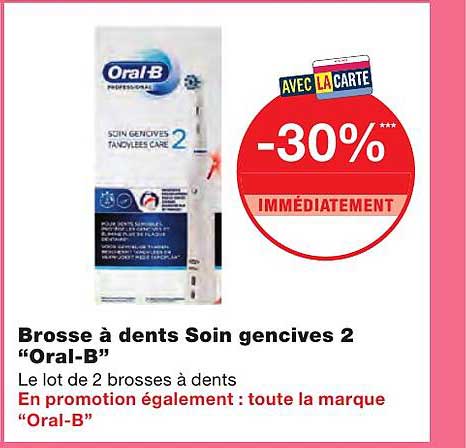 Brosse à Dents Soin Gencives 2 "oral-b"