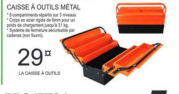 Caisse à Outils Métal