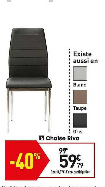 Chaise Riva