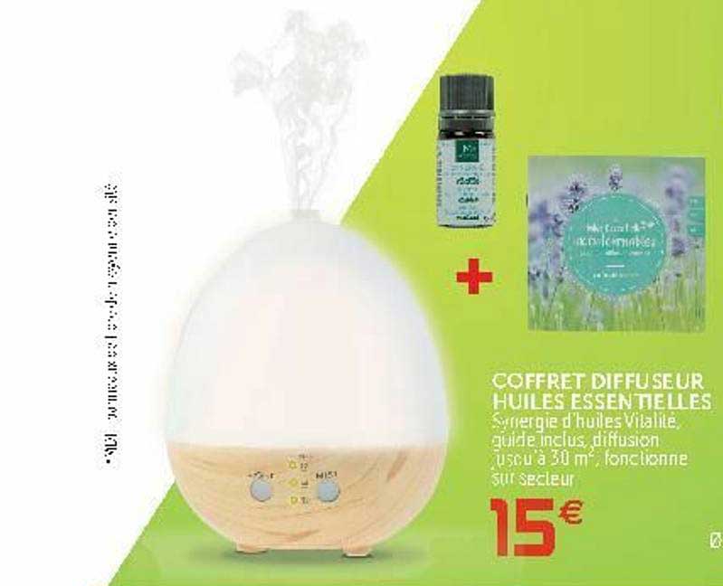 coffret diffuseur huiles essentielles