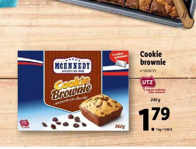cookie brownie mcennedy american way