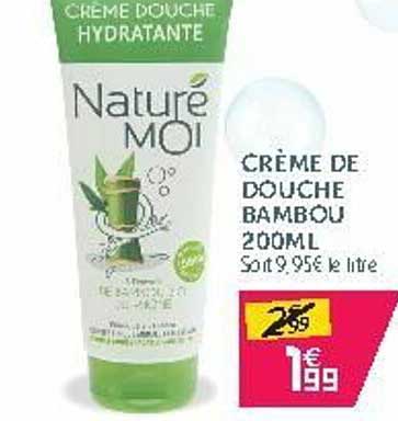 crème de douche bambou 200ml