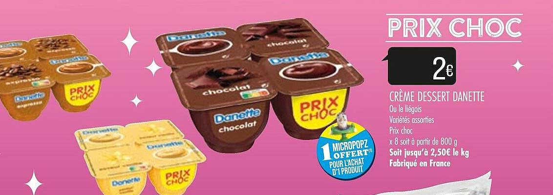 Crème Dessert Danette