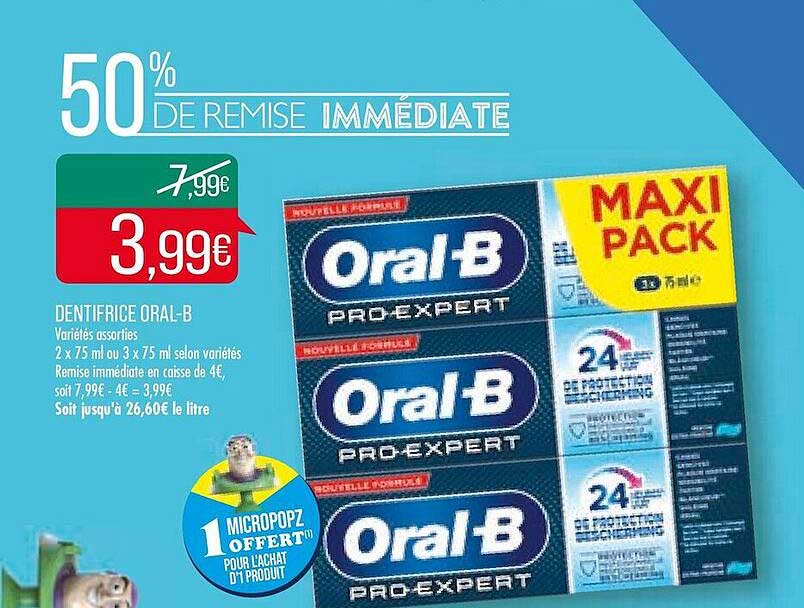 dentifrice oral-b