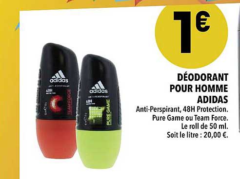 Déodorant Pour Homme Adidas