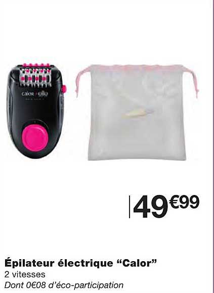 épilateur électrique "calor"