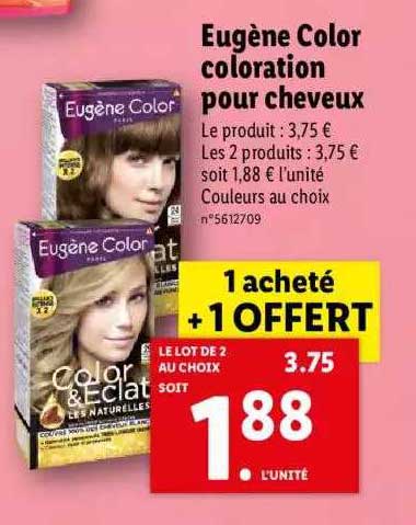 Eugène Color Coloration Pour Cheveux