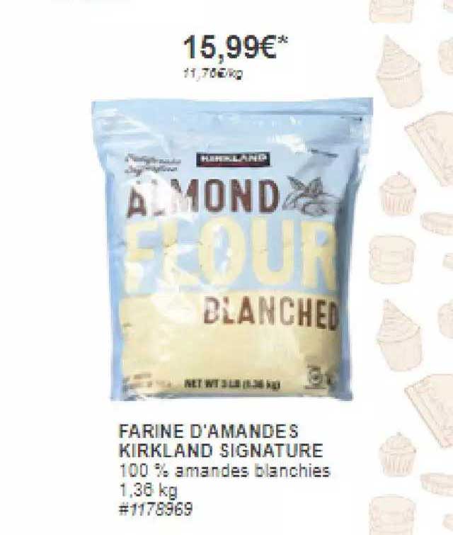 farine d'amandes kirkland signature