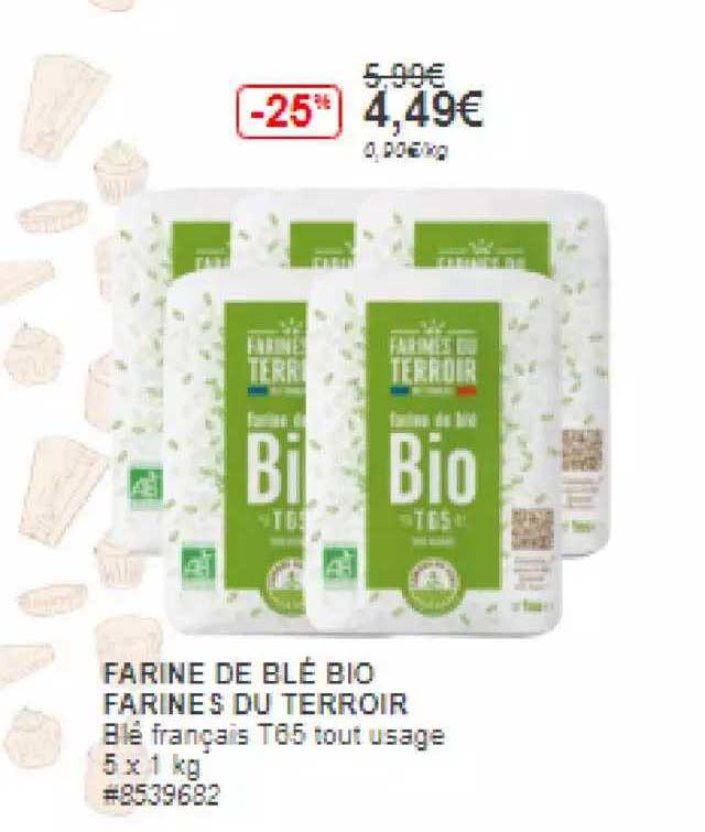 Farine De Blé Bio Farine S Du Terroir
