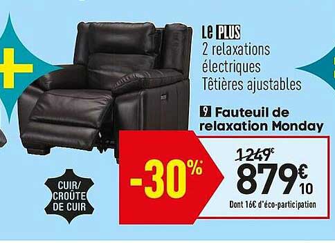 fauteuil de relaxation monday