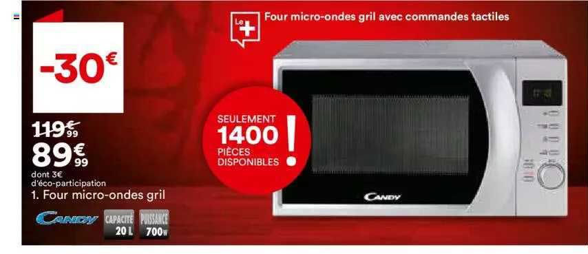 four micro-ondes gril candy