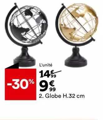 globe h.32 cm