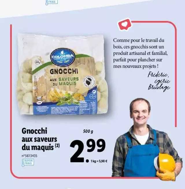 gnocchi aux saveurs du maquis