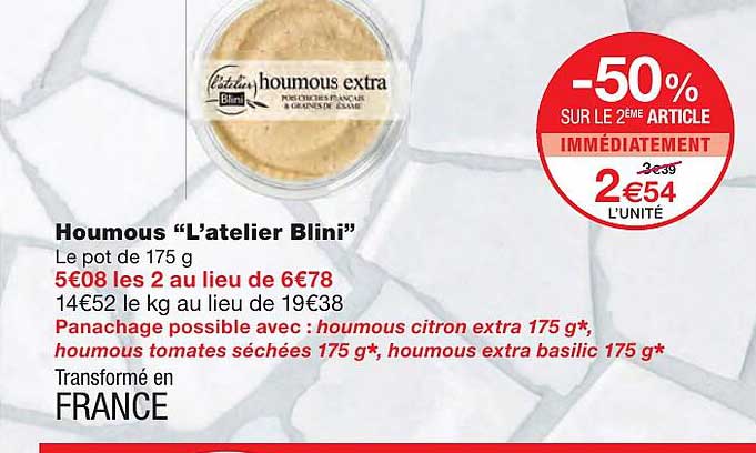 houmous "l'atelier blini"