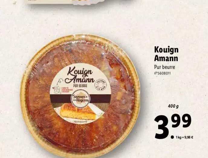 kouign amann saveurs de nos régions