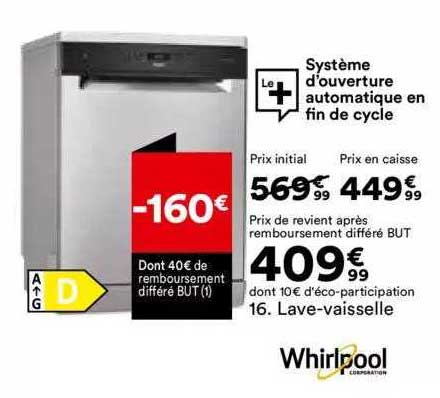 lave-vaisselle whirlpool