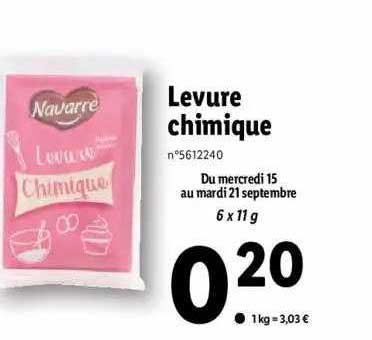 levure chimique navarre
