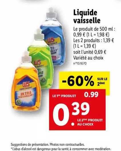 Liquide Vaisselle W5