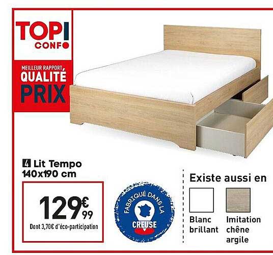 Lit Tempo 140 X 190 Cm