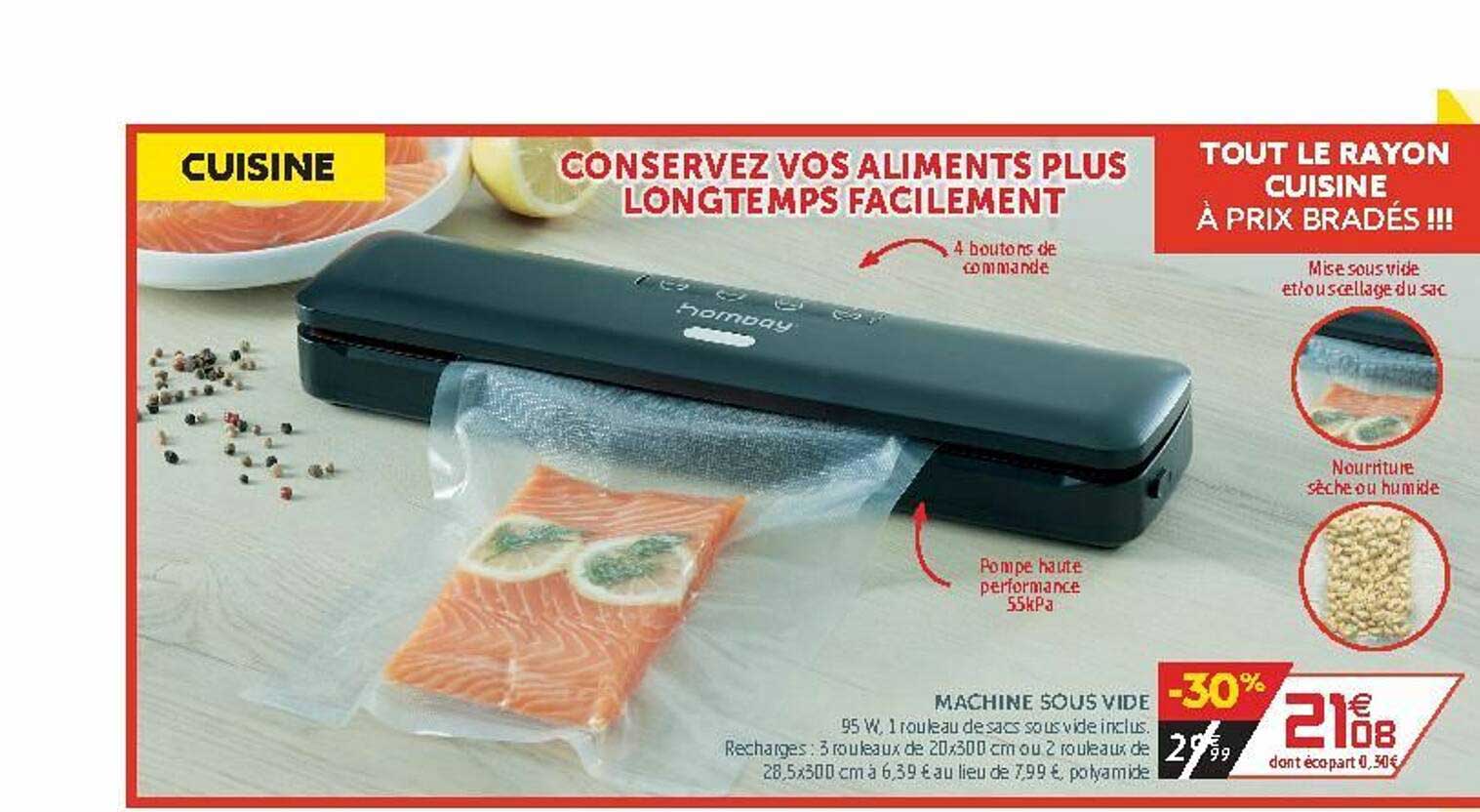 machine sous vide