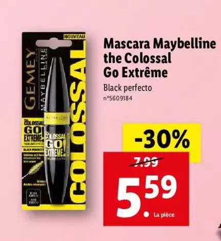 Mascara Maybelline The Colossal Go Extrême