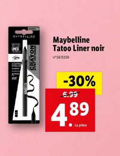 maybelline tatoo liner noir
