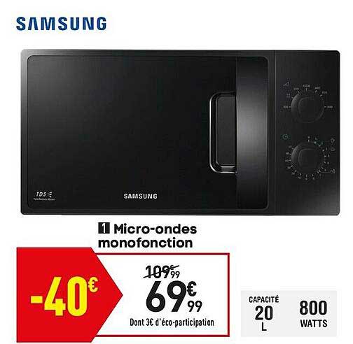 micro-ondes monifonction samsung