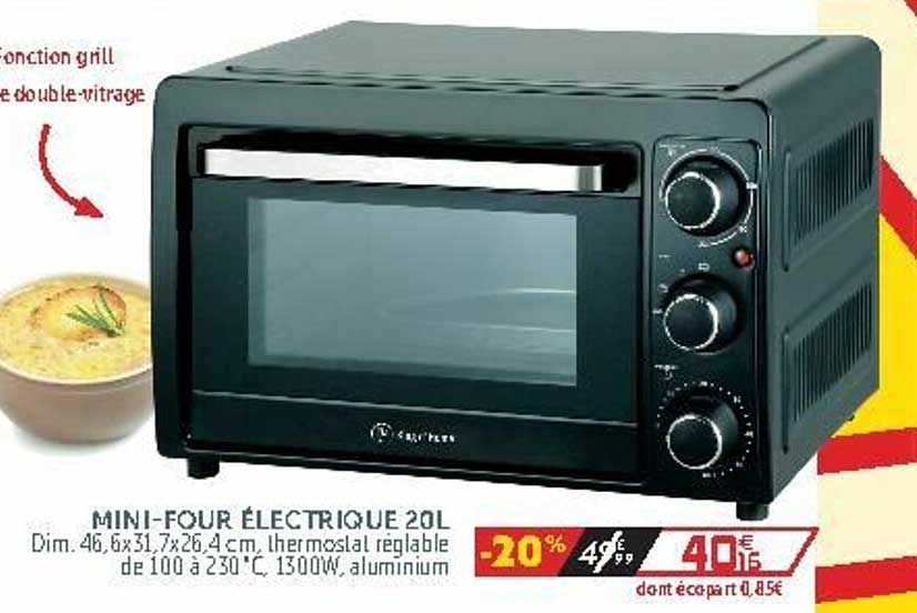 mini-four électrique 20l