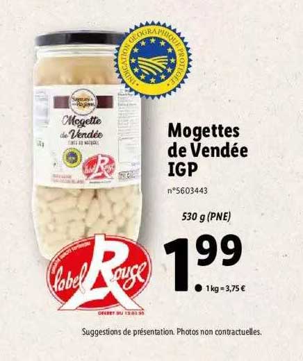 mogettes de vendée igp saveurs de nos régions