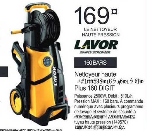 Nettoyeur Haute Plus 160 Digit Lavor