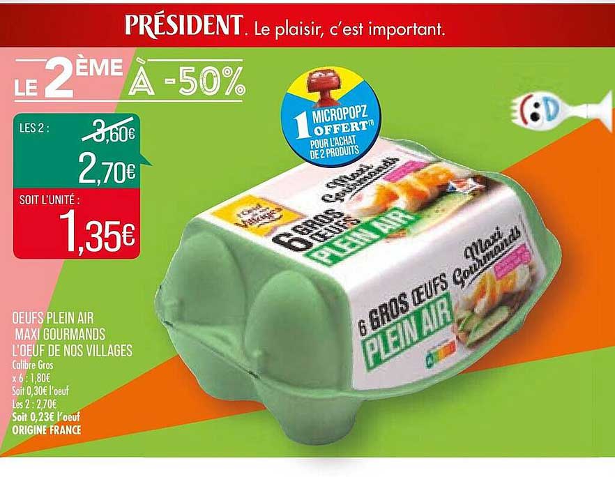 Oeufs Plein Air Maxi Gourmands L'œuf De Nos Villages