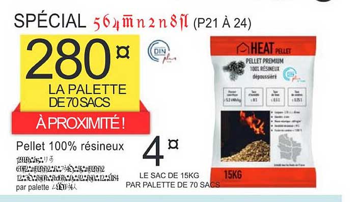 pellet 100% résineux