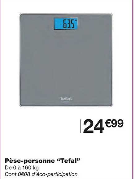 pèse-personne "tefal"