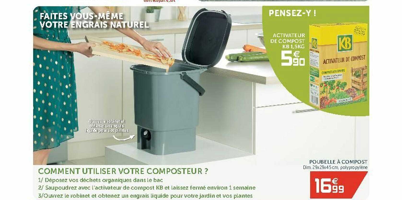 Poubelle à Compost
