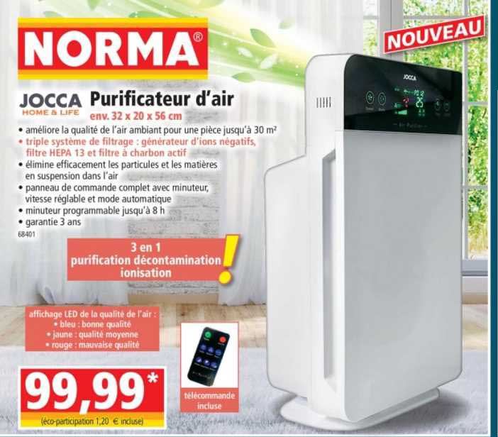 purificateur d'air jocca