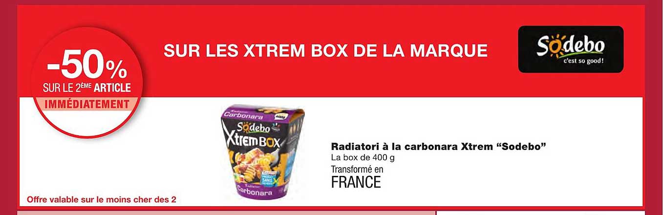 Radiatori à La Carbonara Xtrem "sodebo"