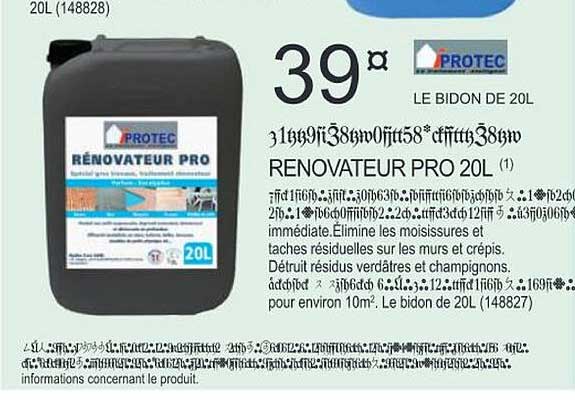 renovateur pro 20l