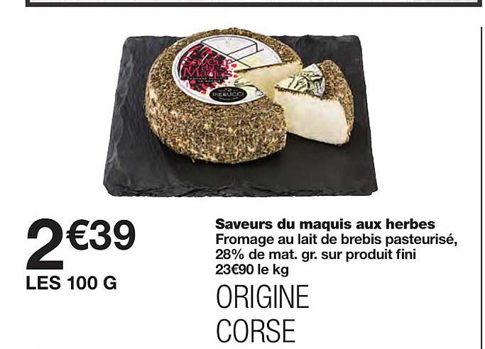 saveurs du maquis aux herbes